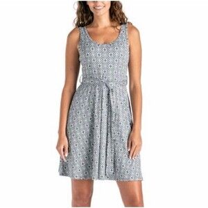 Allthreads Women’s S Marine Blue Rio Sleeveless Dress Beach Casual Chic